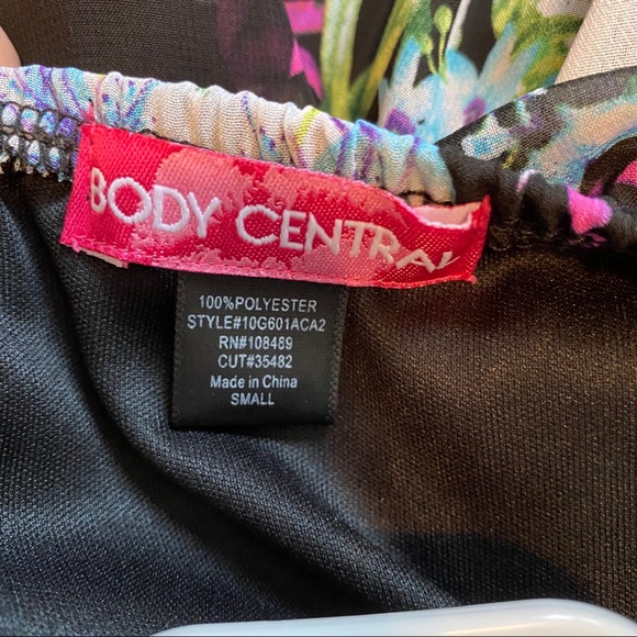 Body Central Floral Strapless Maxi Dress - Picture 5 of 5